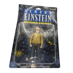 Accoutrements   Albert Einstein Action Figure 2003 Science Physics Toy 11071